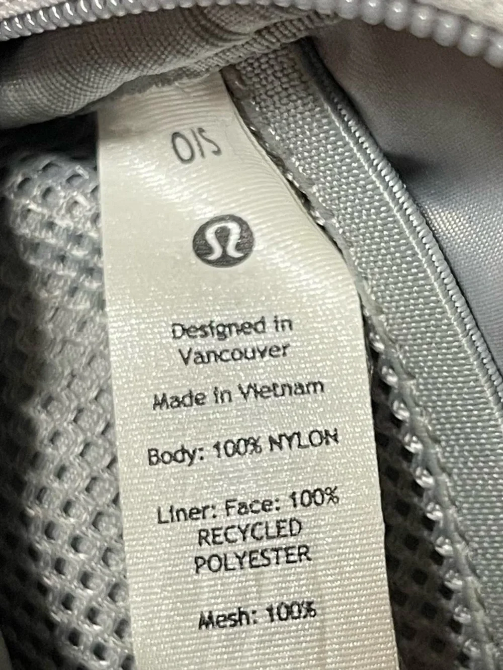 Lululemon Everywhere Mini Belt Bag Fanny Pack Gray Ripstop Adjustable